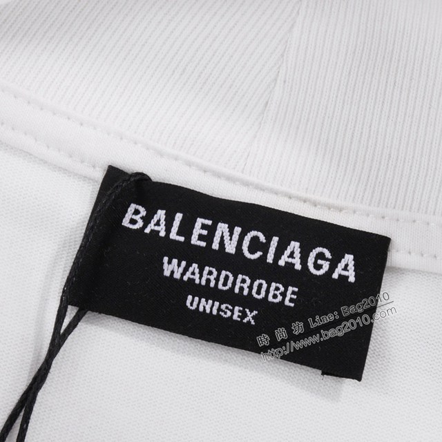Balenciaga專櫃巴黎世家2023FW新款印花高領長袖打底衫 男女同款 tzy3008